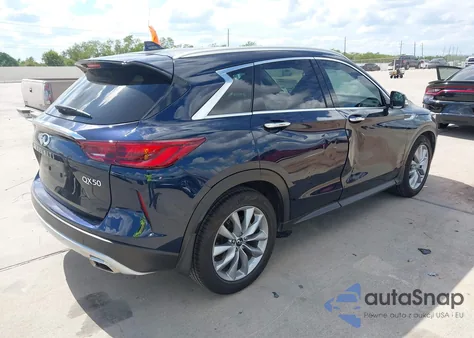 2022 Infiniti Qx50 Luxe z USA, uszkodzony, nr VIN 3PCAJ5BA5NF105775